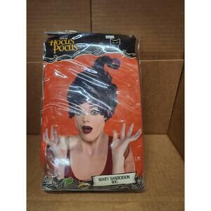 Disney Hocus Pocus Mary Sanderson Wig Adult Purple Black Costume Cosplay New